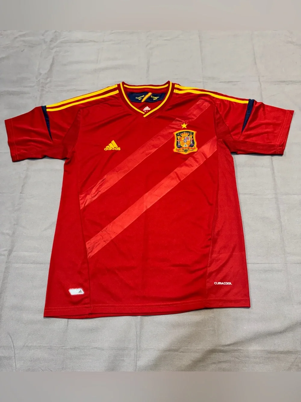 Spain 2012 Home football shirt jersey camiseta Adidas Size Medium 0024